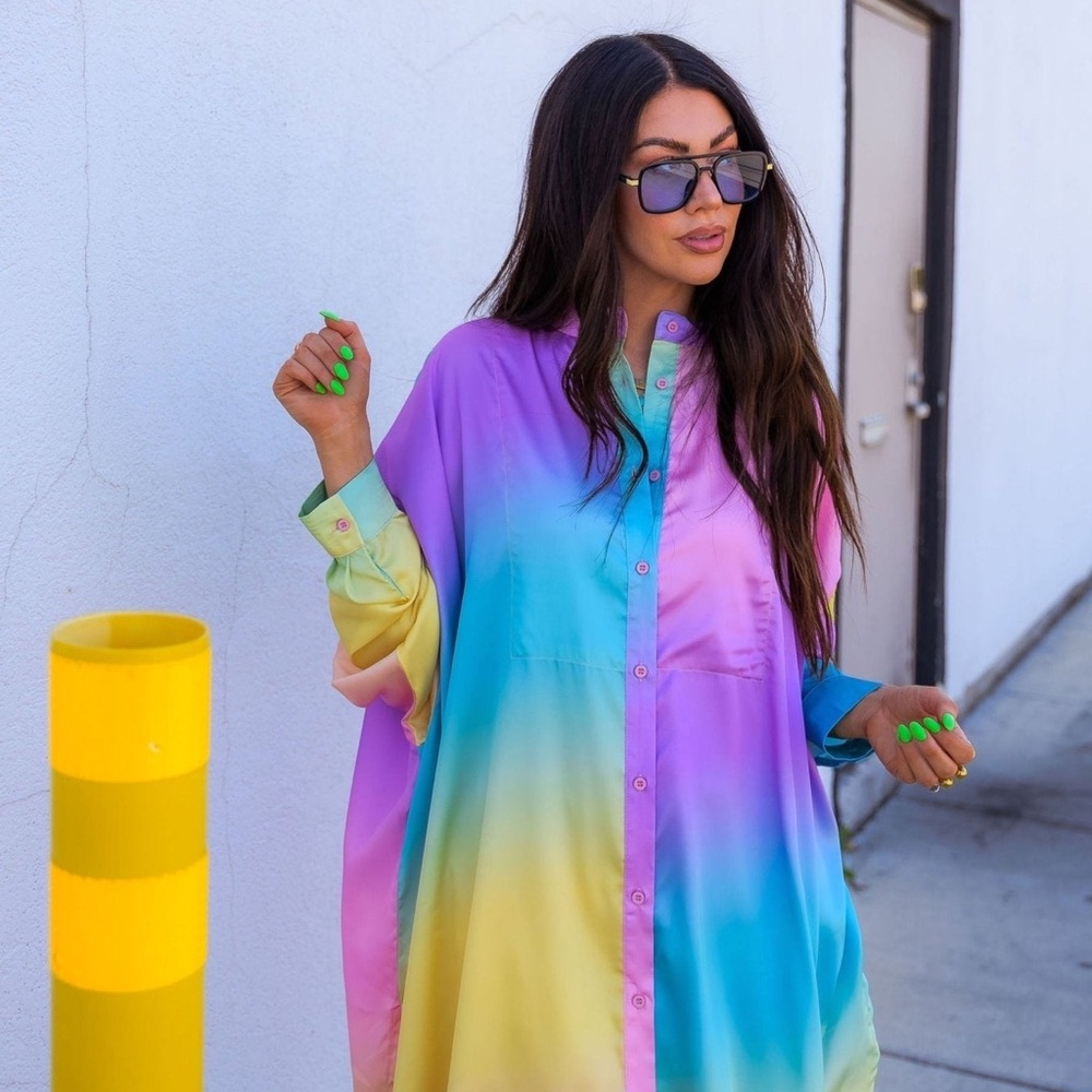 Dressed in Lala Vibrant Multicolor Rainbow Set - Picture 2 of 3